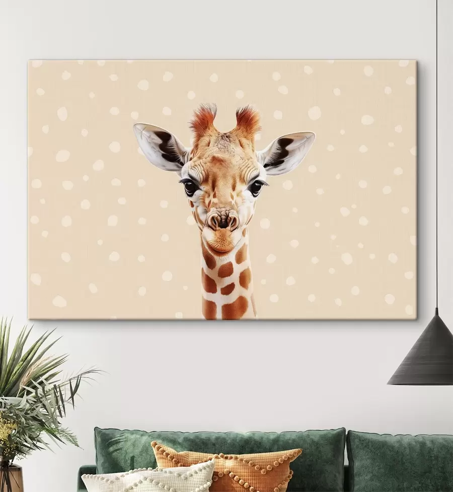 Fototapete Süße Giraffe s47739