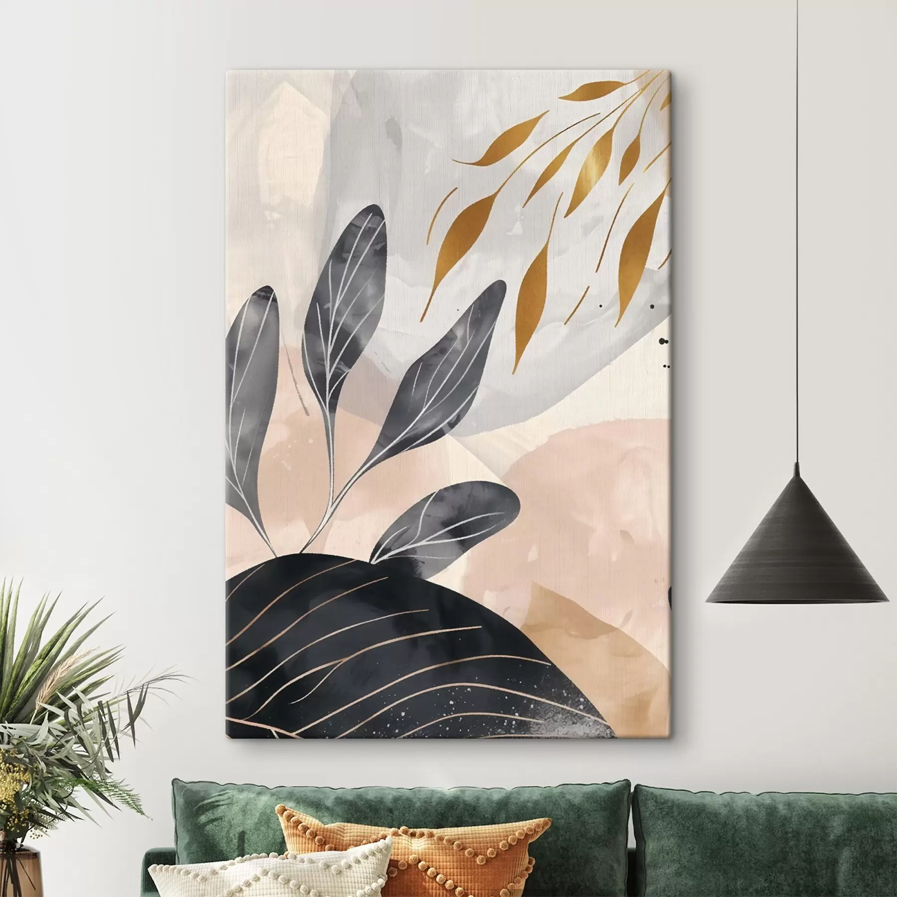 Fototapete Blühende Abstraktion s47743