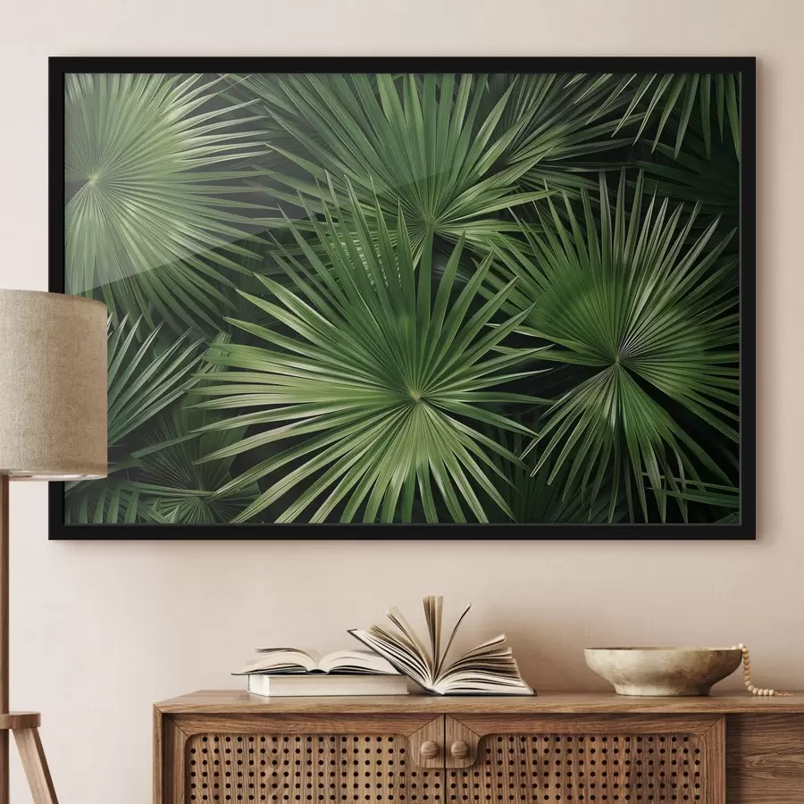 Fototapete Große Blätter, Bragaea f47746