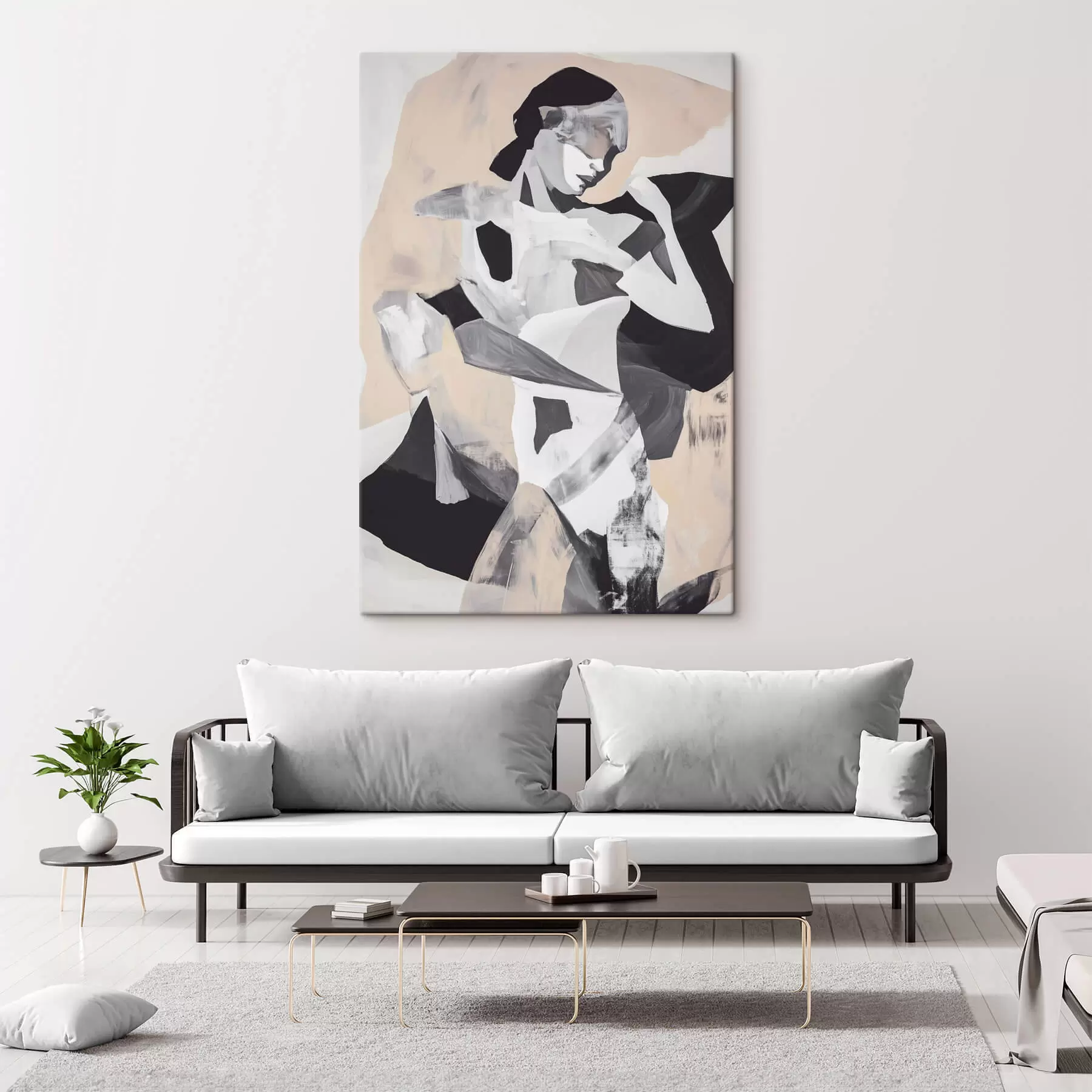 Fototapete Abstrakte Silhouette s47658