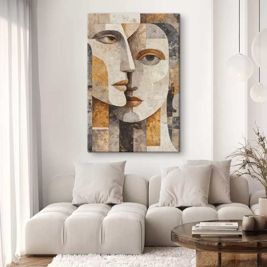 Fototapete Abstrakte Porträts s47663