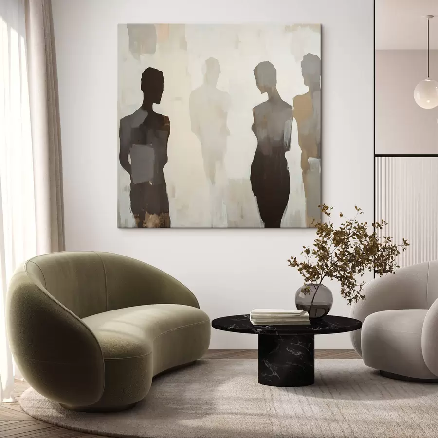 Fototapete Abstrakte Silhouetten s47778