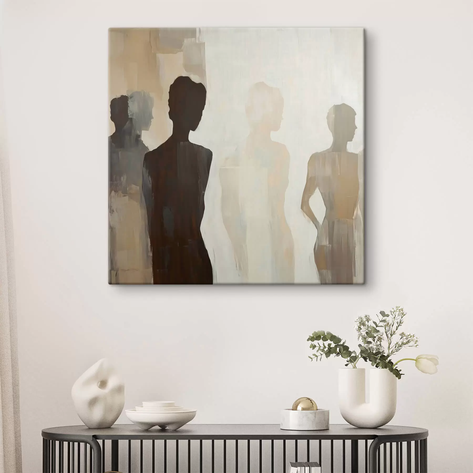 Fototapete Abstrakte Silhouetten s47779