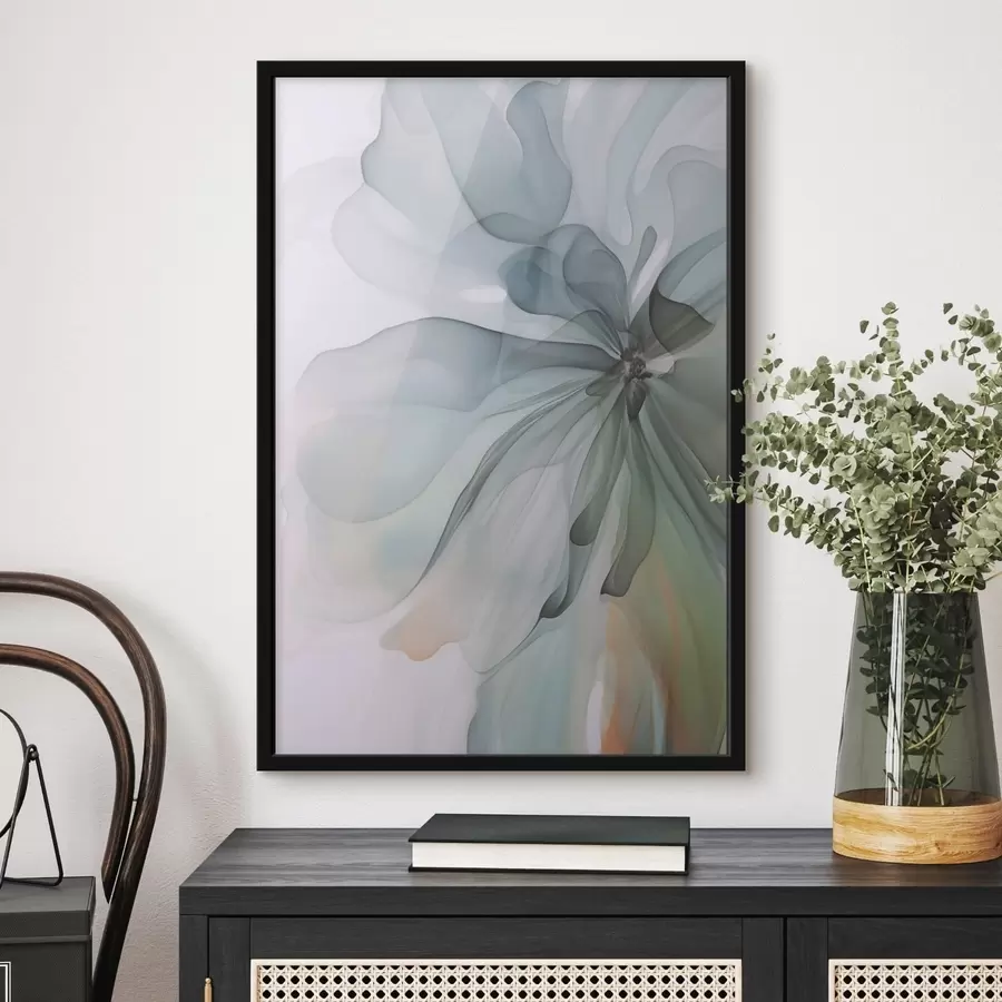 Fototapete Abstrakte zarte Blume f47328