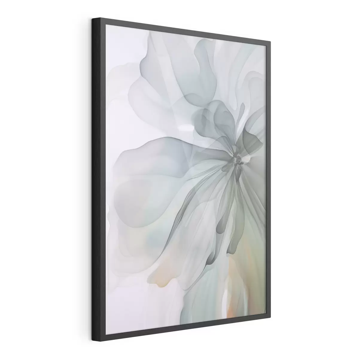 Poster Abstrakte zarte Blume f47328