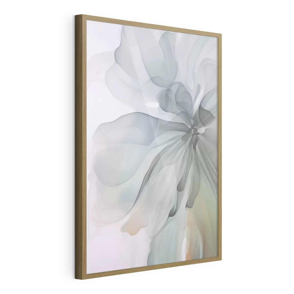 Poster Abstrakte zarte Blume f47328