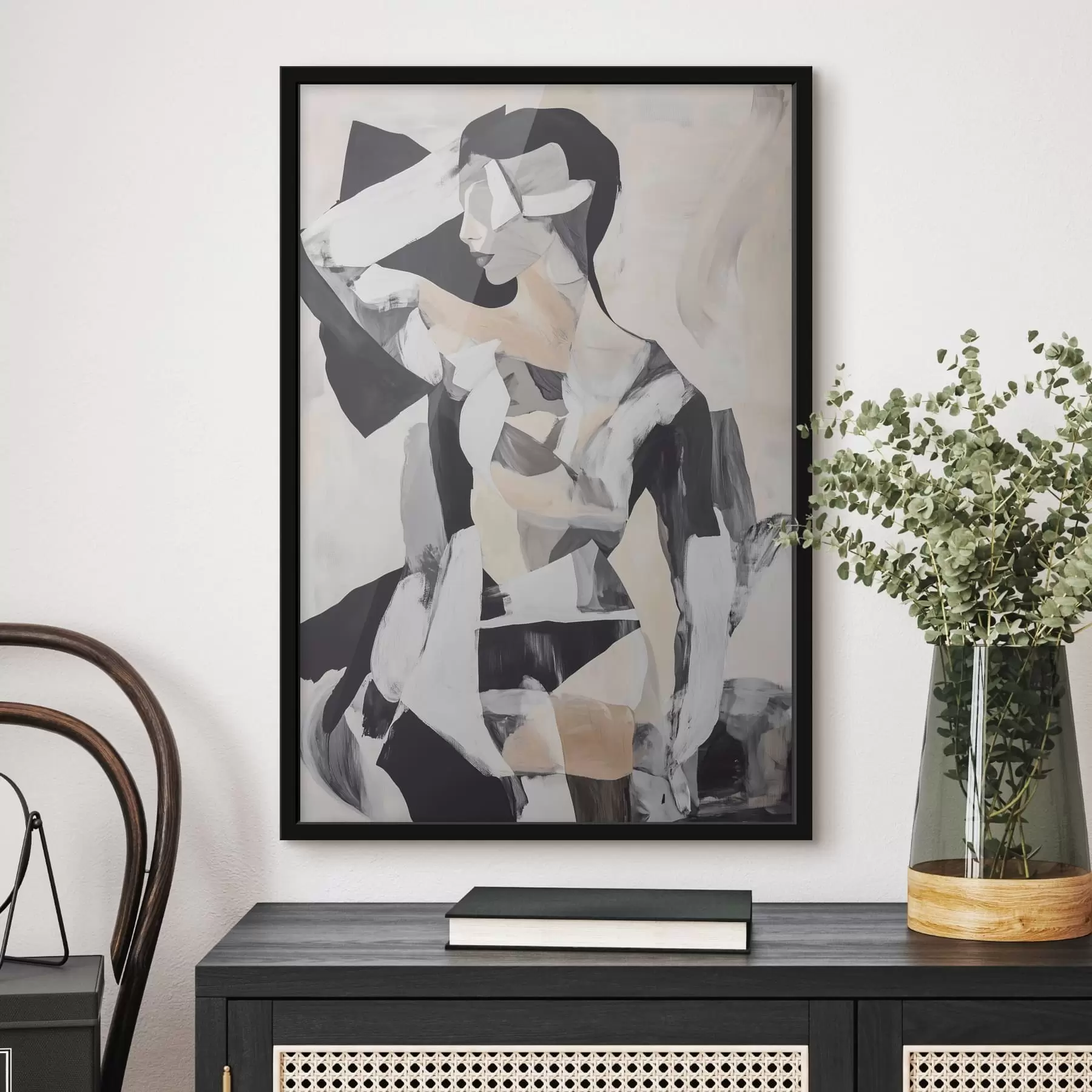 Fototapete Abstrakte Silhouette f47659