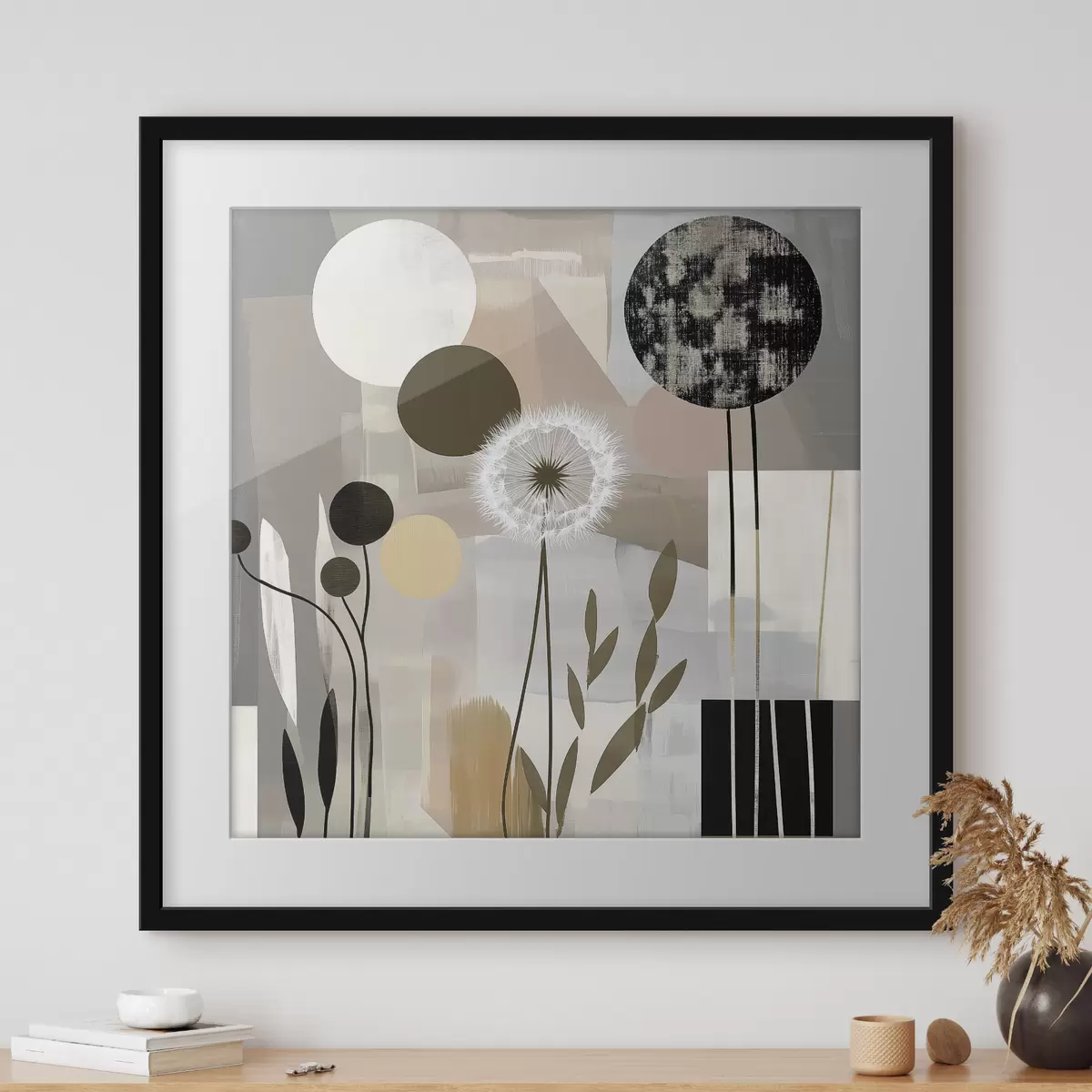 Poster Geometrie der Wiese f47775
