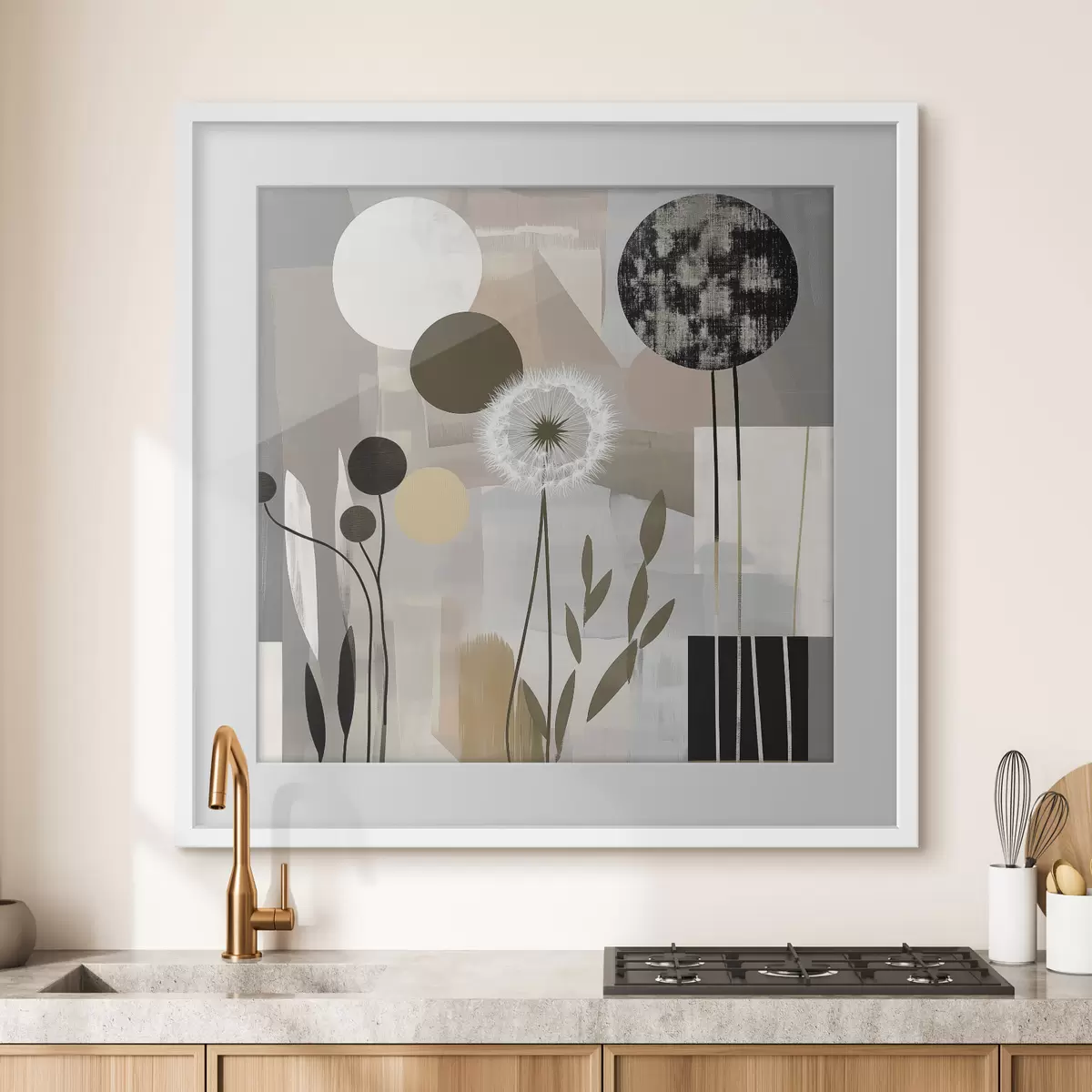 Poster Geometrie der Wiese f47775