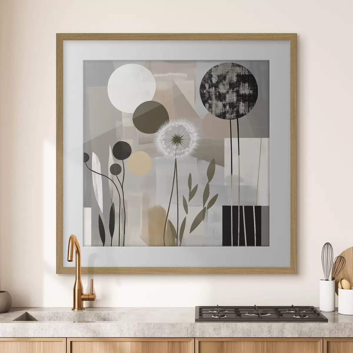 Poster Geometrie der Wiese f47775