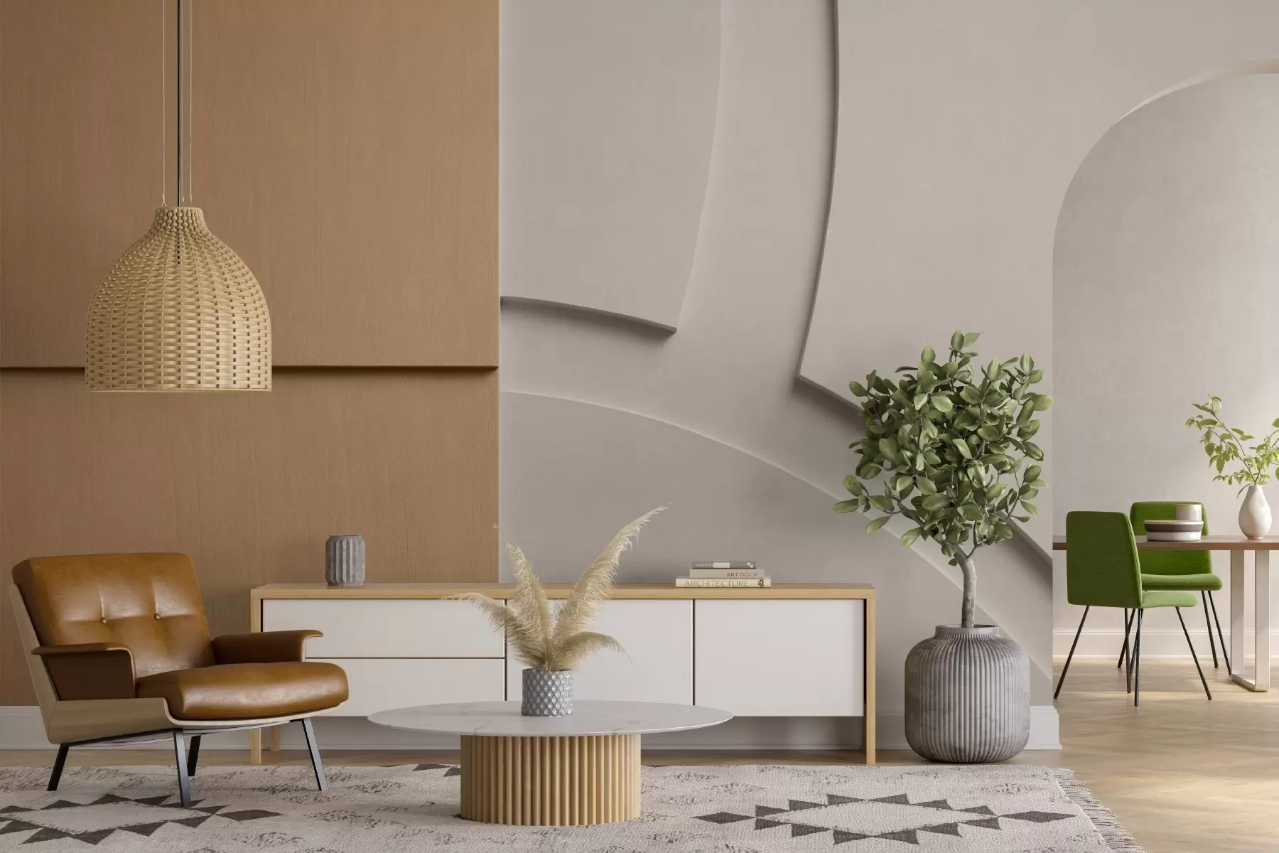 Fototapete Abstrakte Zusammensetzung w05205