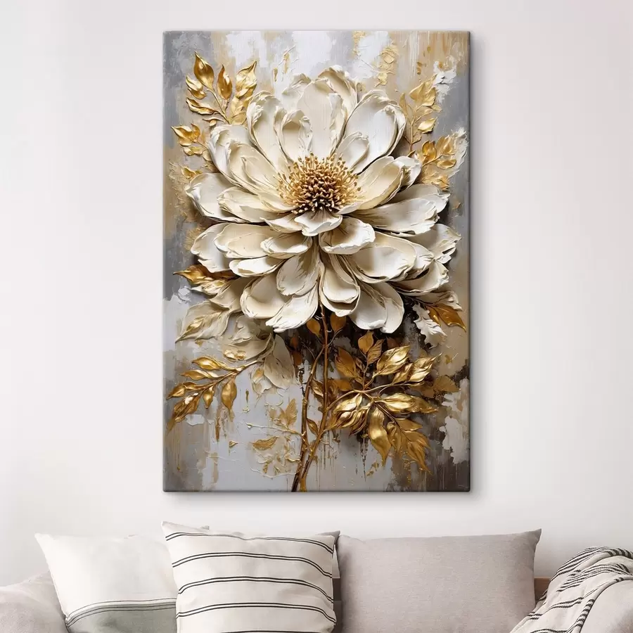 Fototapete Strukturierte leichte Blume s47271