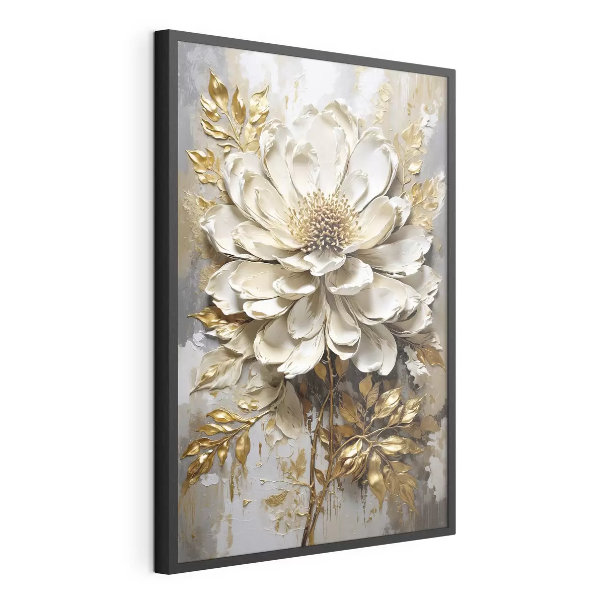 Poster Strukturierte leichte Blume f47271