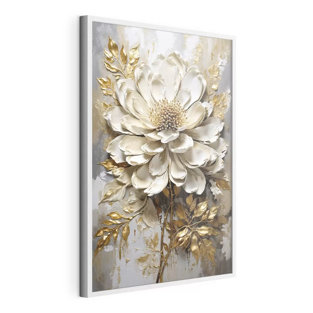 Poster Strukturierte leichte Blume f47271