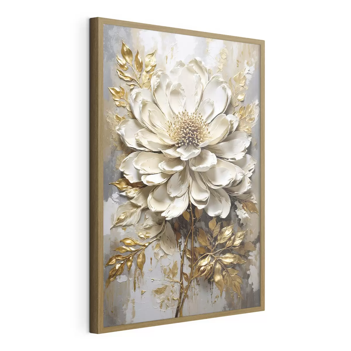 Poster Strukturierte leichte Blume f47271