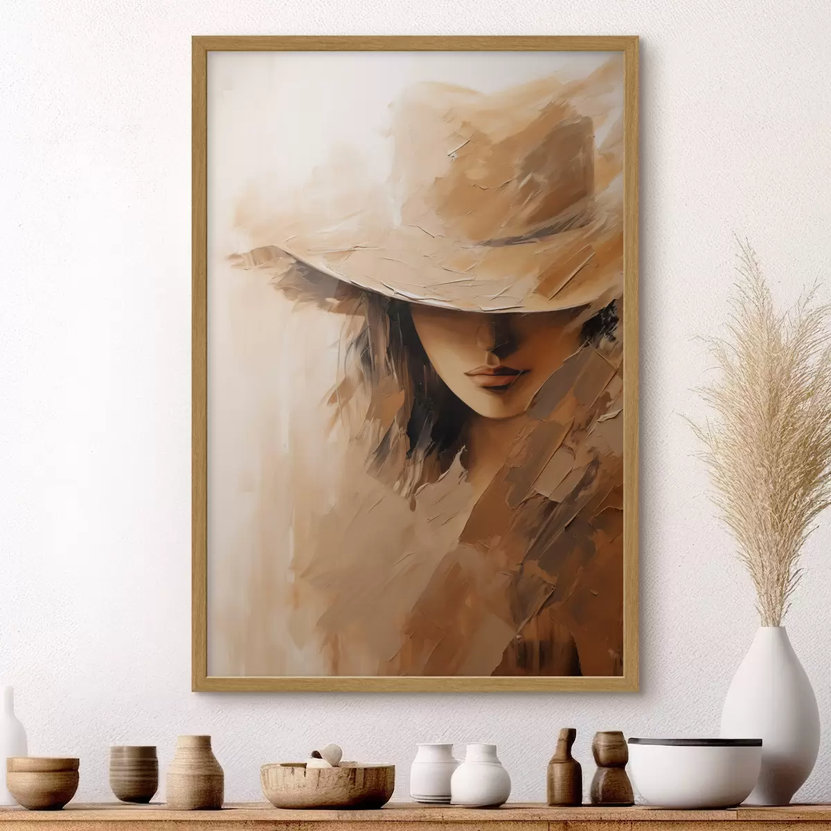 Poster Im Schatten des Hutes f47315