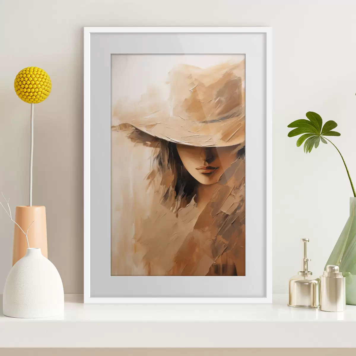 Poster Im Schatten des Hutes f47315
