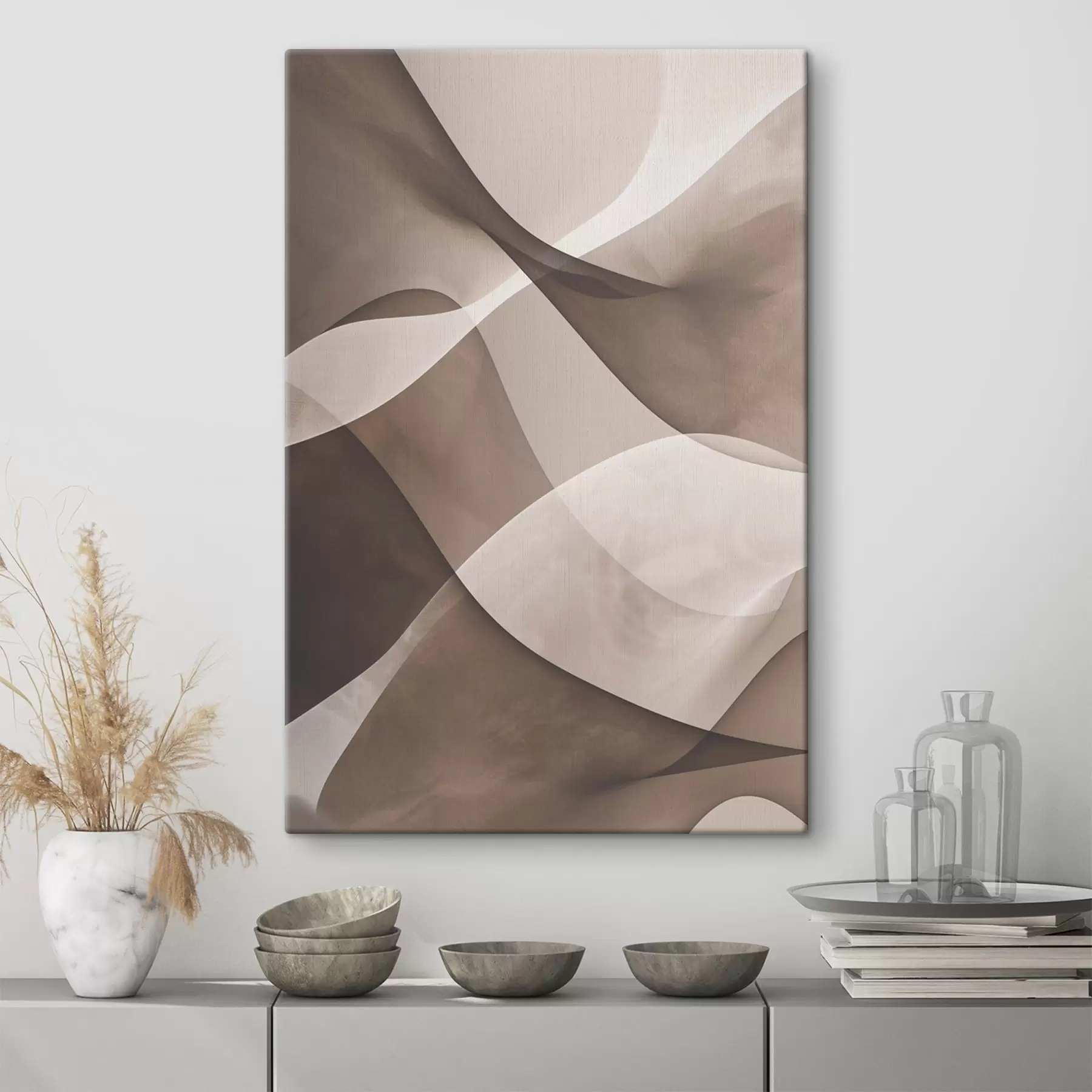 Fototapete Zarte durchscheinende Abstraktion s47824