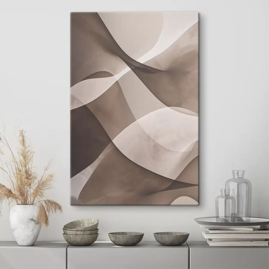 Fototapete Zarte durchscheinende Abstraktion s47824