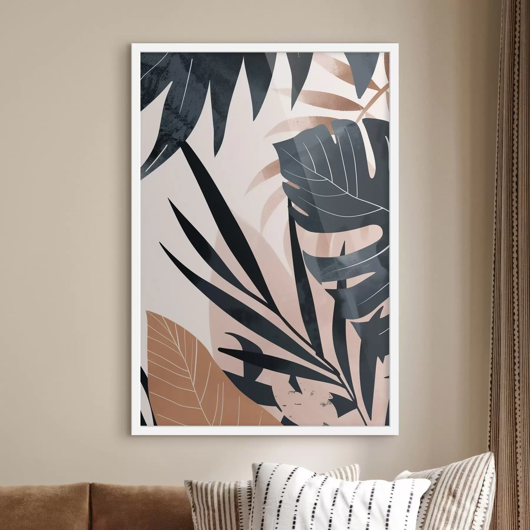 Fototapete Verschiedene tropische Blätter f47822