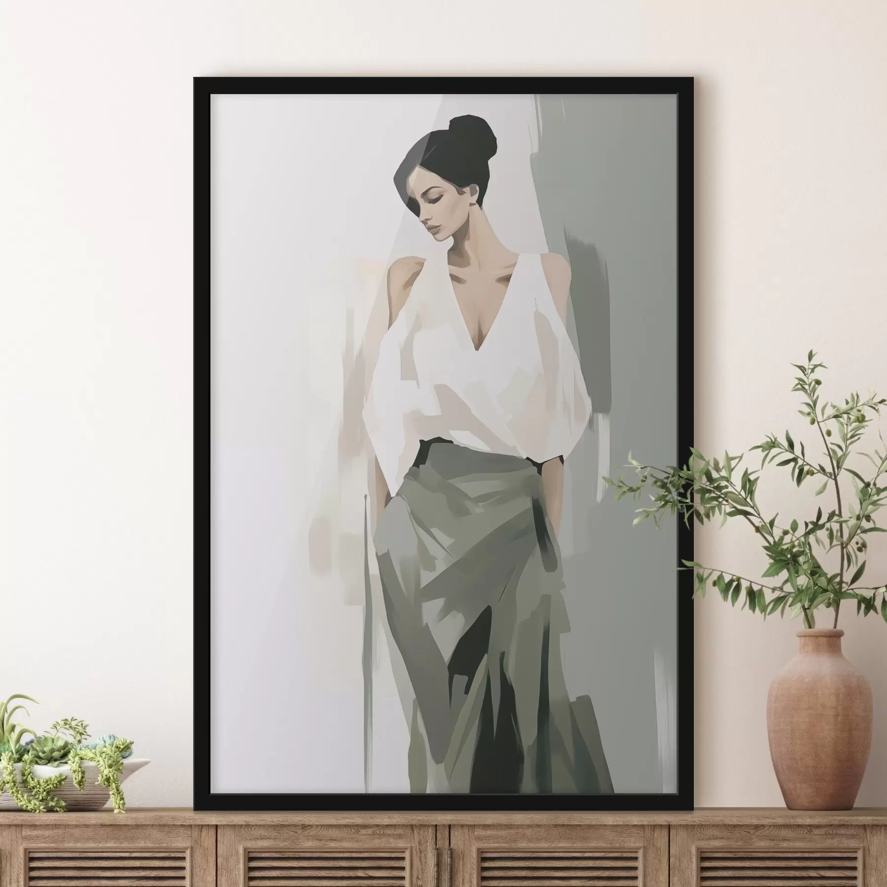 Fototapete Junge Frau f47798