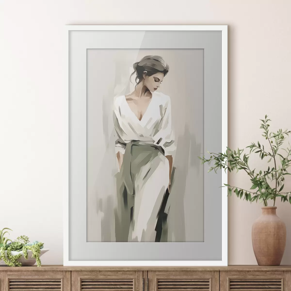 Poster Frau f47799