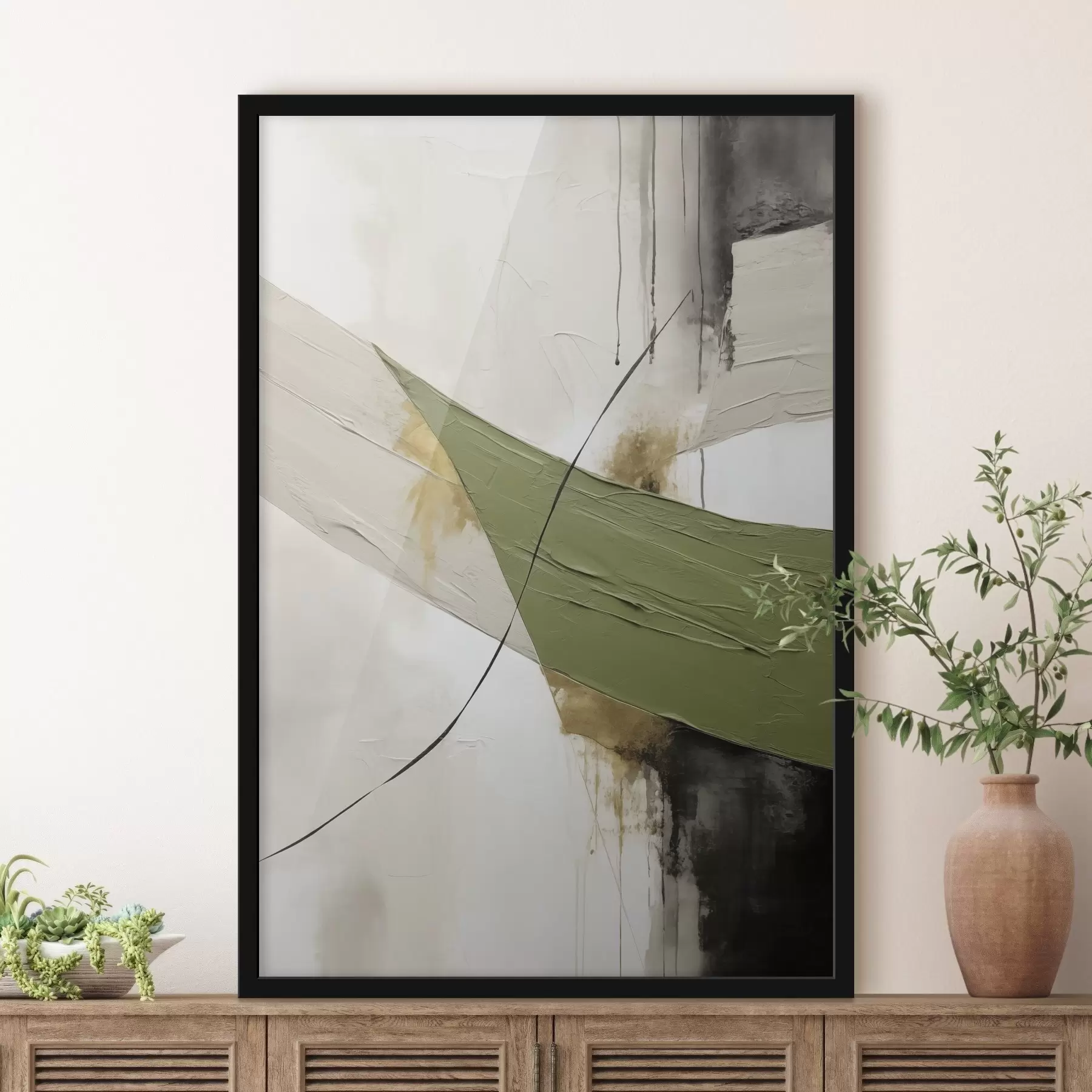 Fototapete Moderne abstrakte Komposition f47812