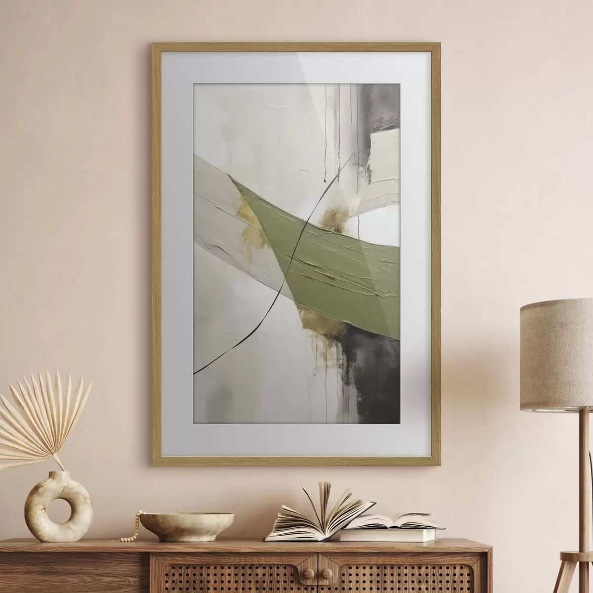 Poster Moderne abstrakte Komposition f47812