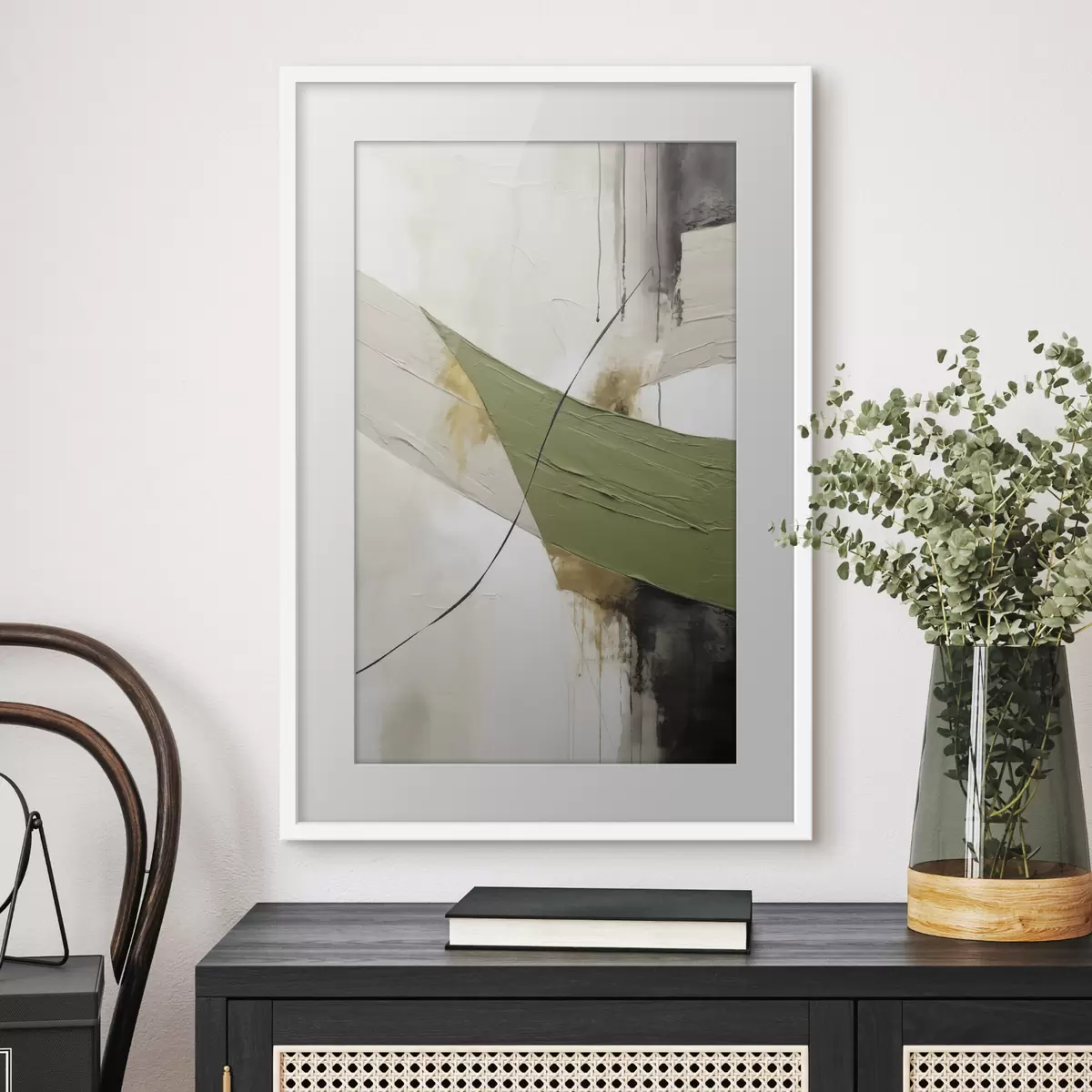 Poster Moderne abstrakte Komposition f47812
