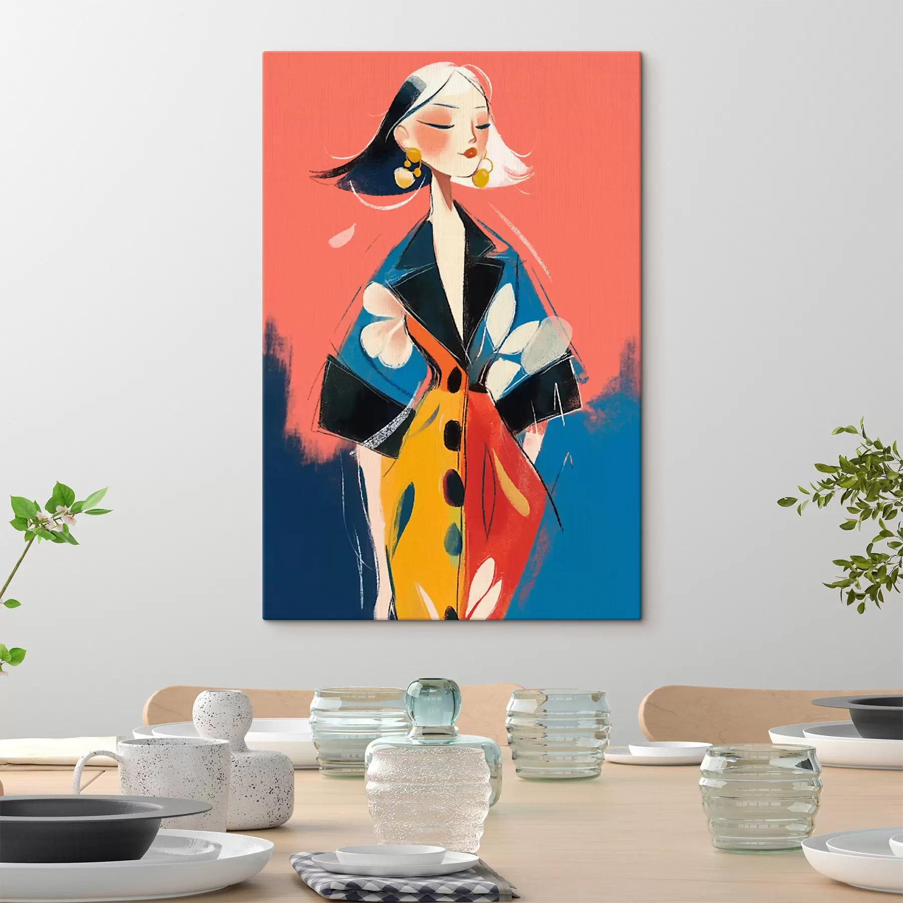 Fototapete Mädchenporträt s47830