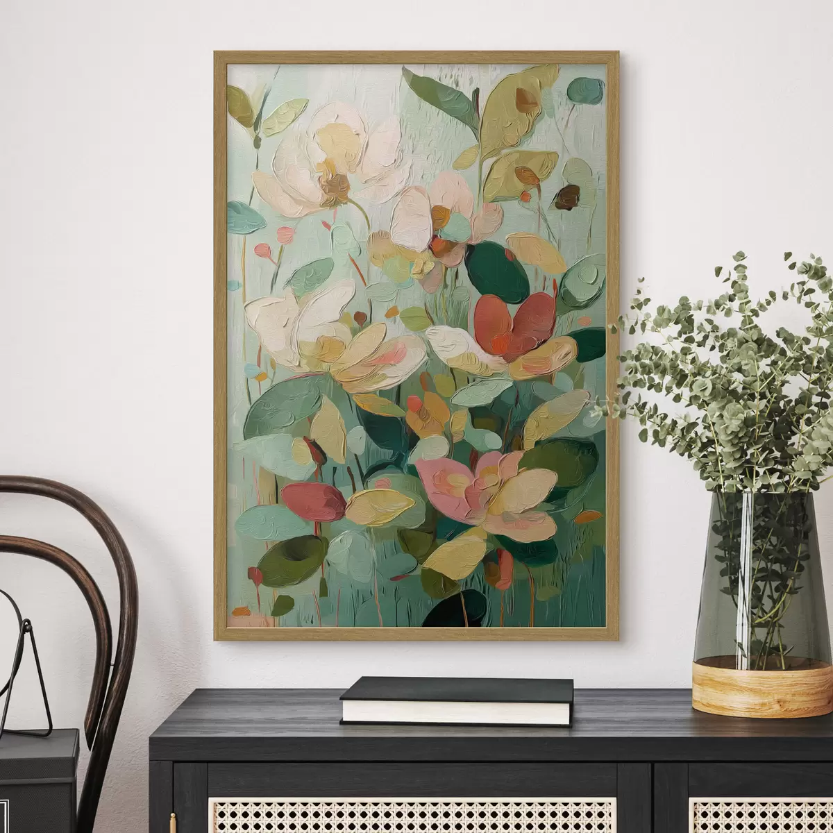 Poster Abstrakte Blumen f47829