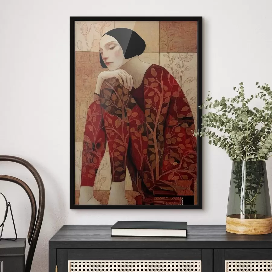 Fototapete Weibliche Figur f47834