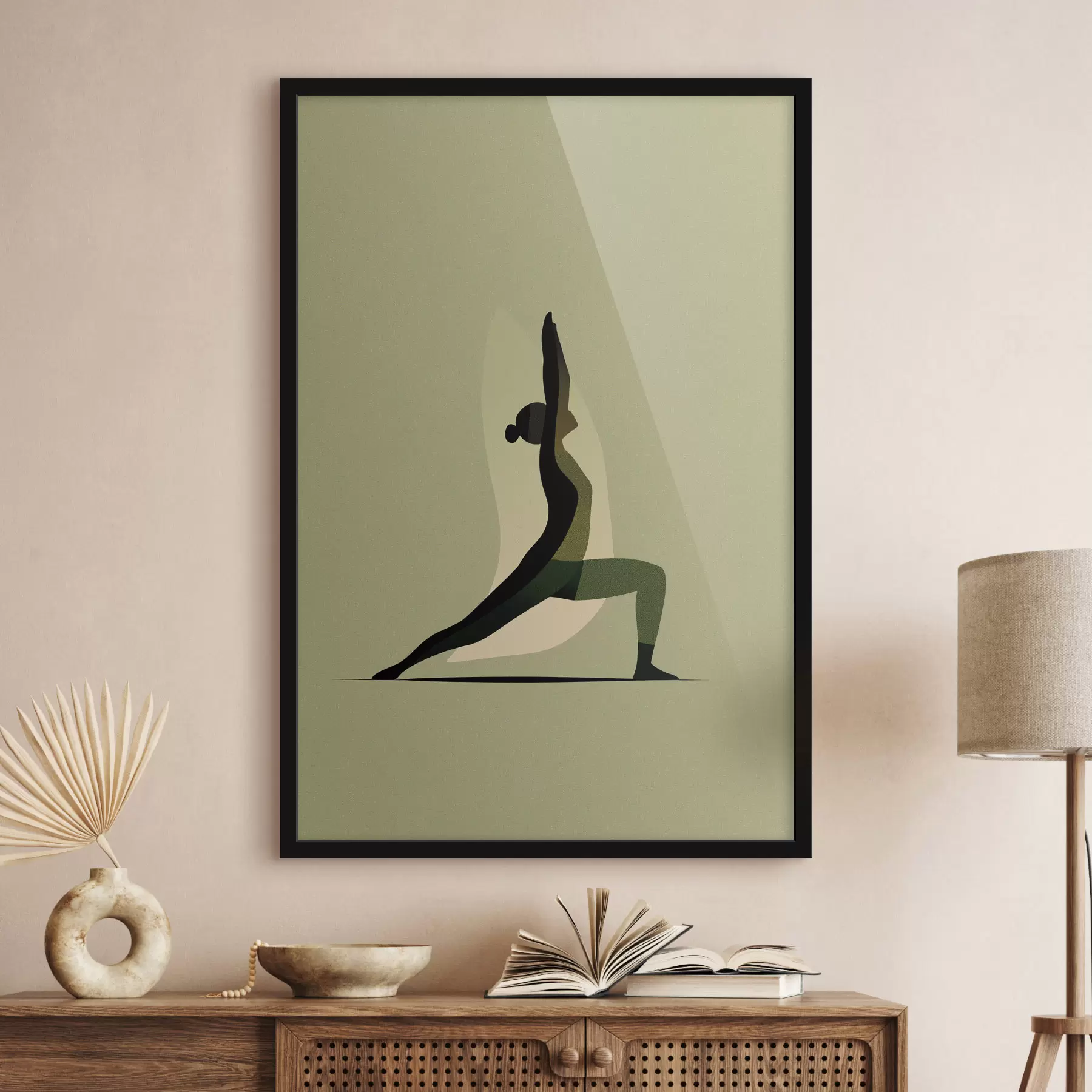 Fototapete Yoga-Stellung f47835