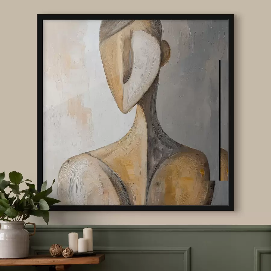 Fototapete Stilisierte weibliche Figur f47838