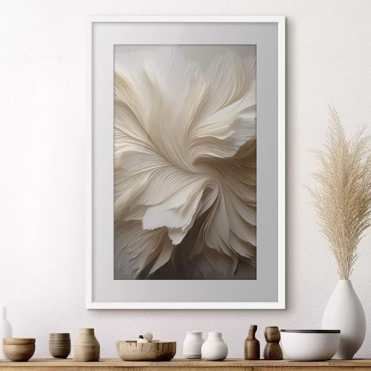 Poster Zarte Abstraktion f47848