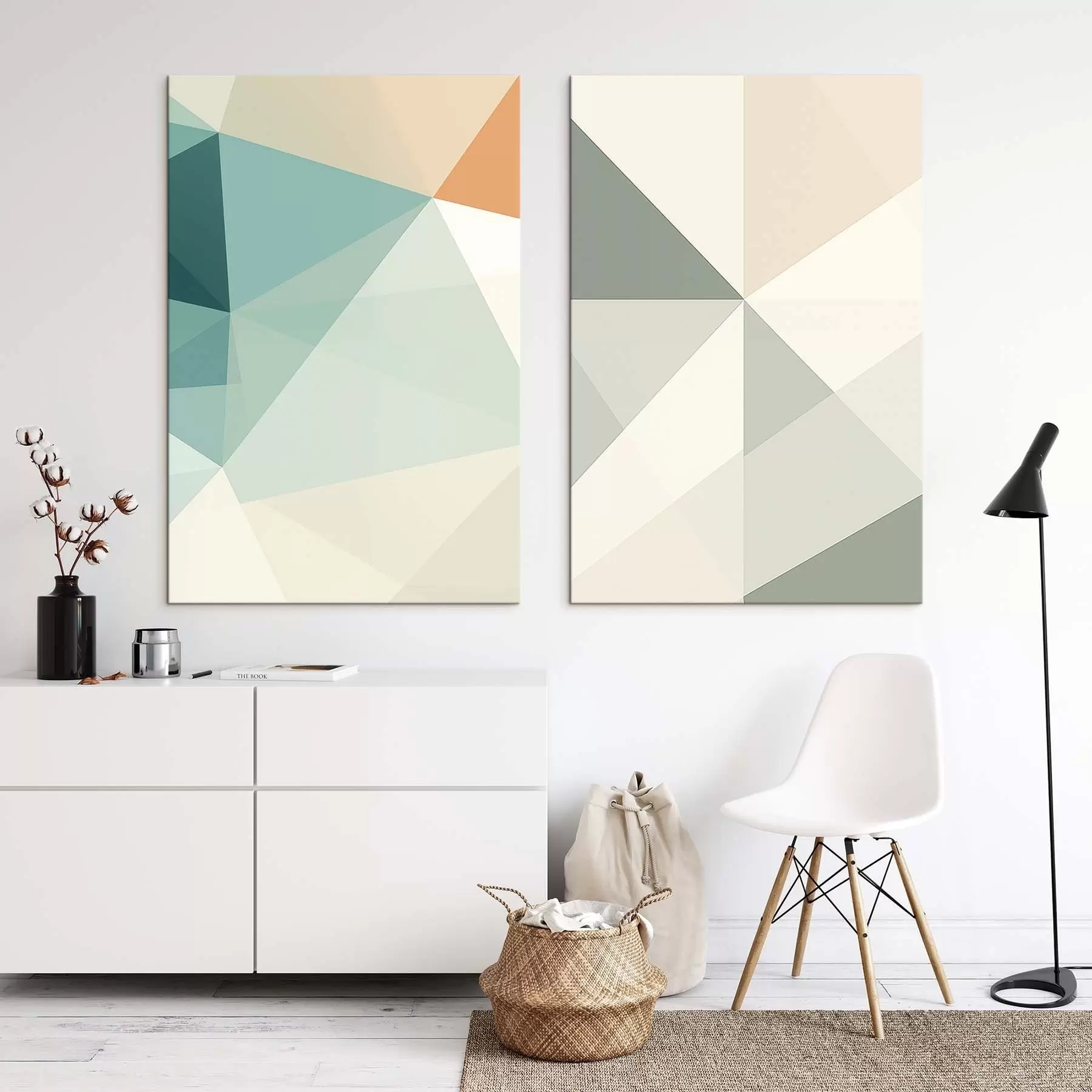 Fototapete Abstrakte geometrische Formen, Dreiecke m30023