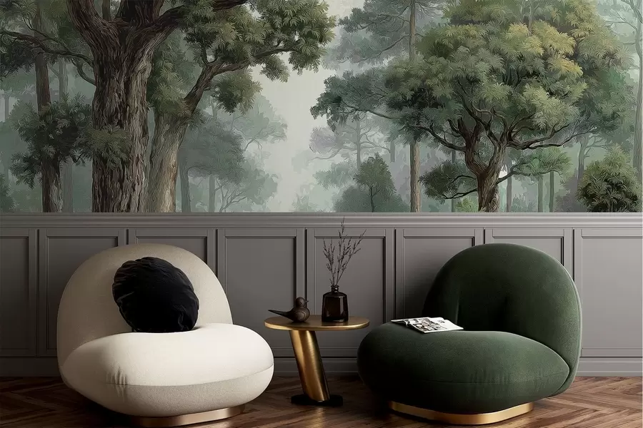 Fototapete Laubwald w05196