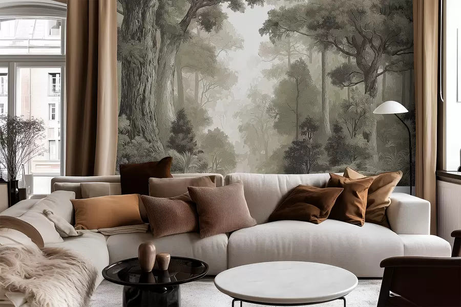 Fototapete Laubwald w05196v1