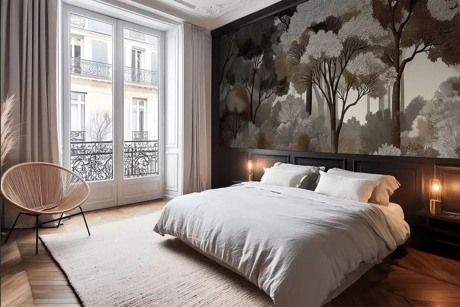 Fototapete Laubwald w05198