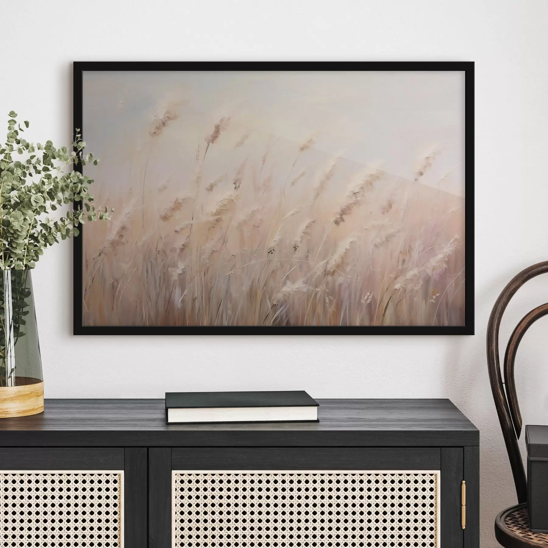 Fototapete Ährchen, Ölgemälde-Imitation f47889