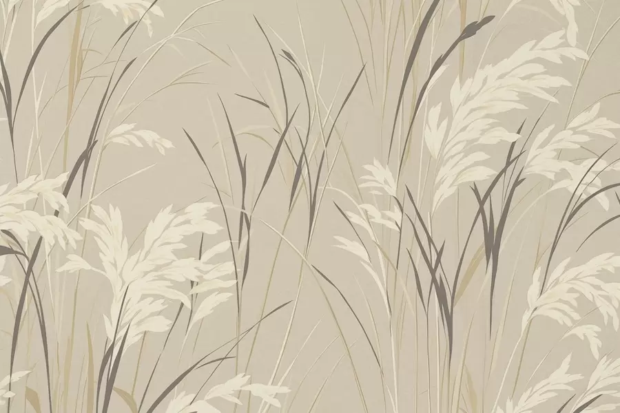 Fototapete Dünne Stiele von Wildblumen w09696