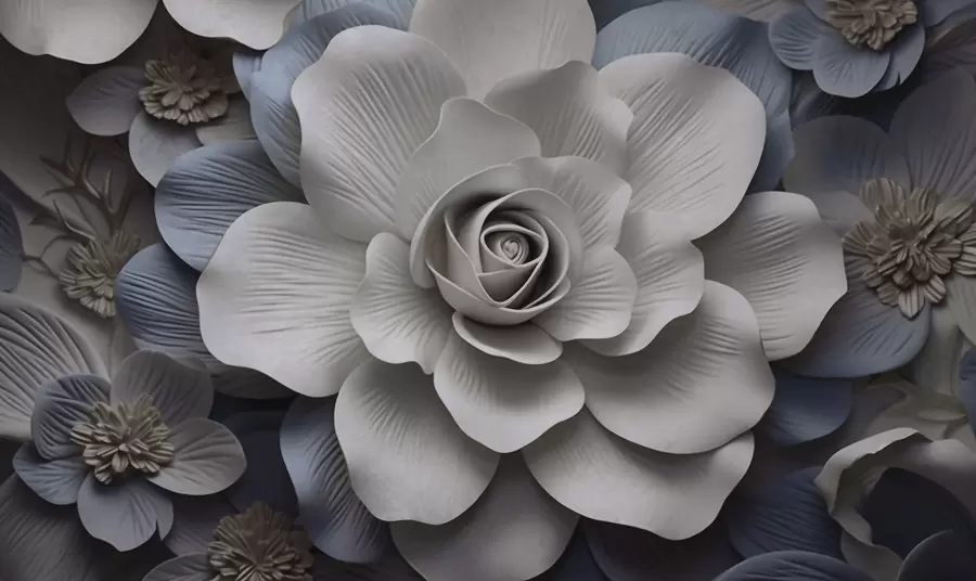 Fototapete Große Blume w09698