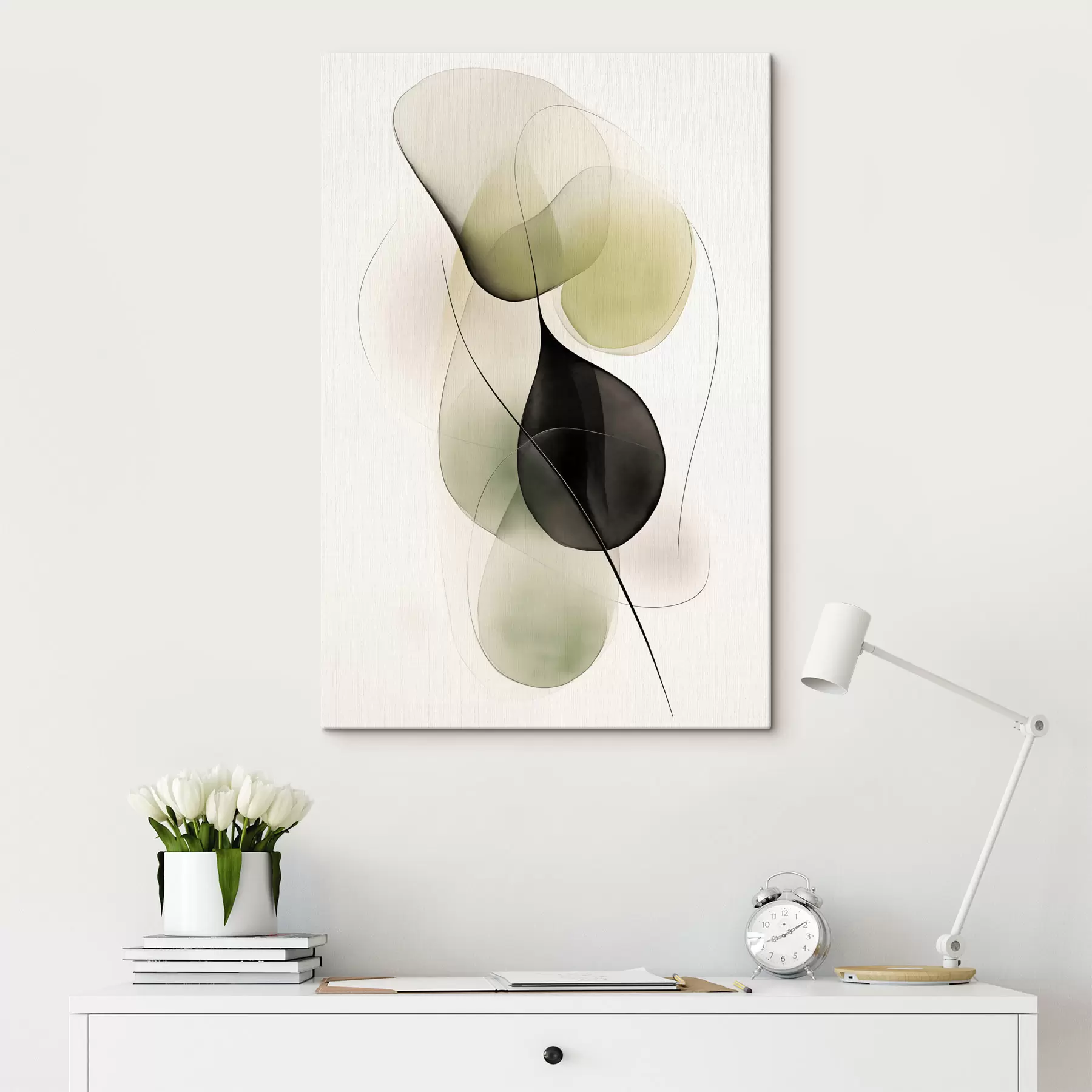 Fototapete Abstrakte Linien und Formen s47925