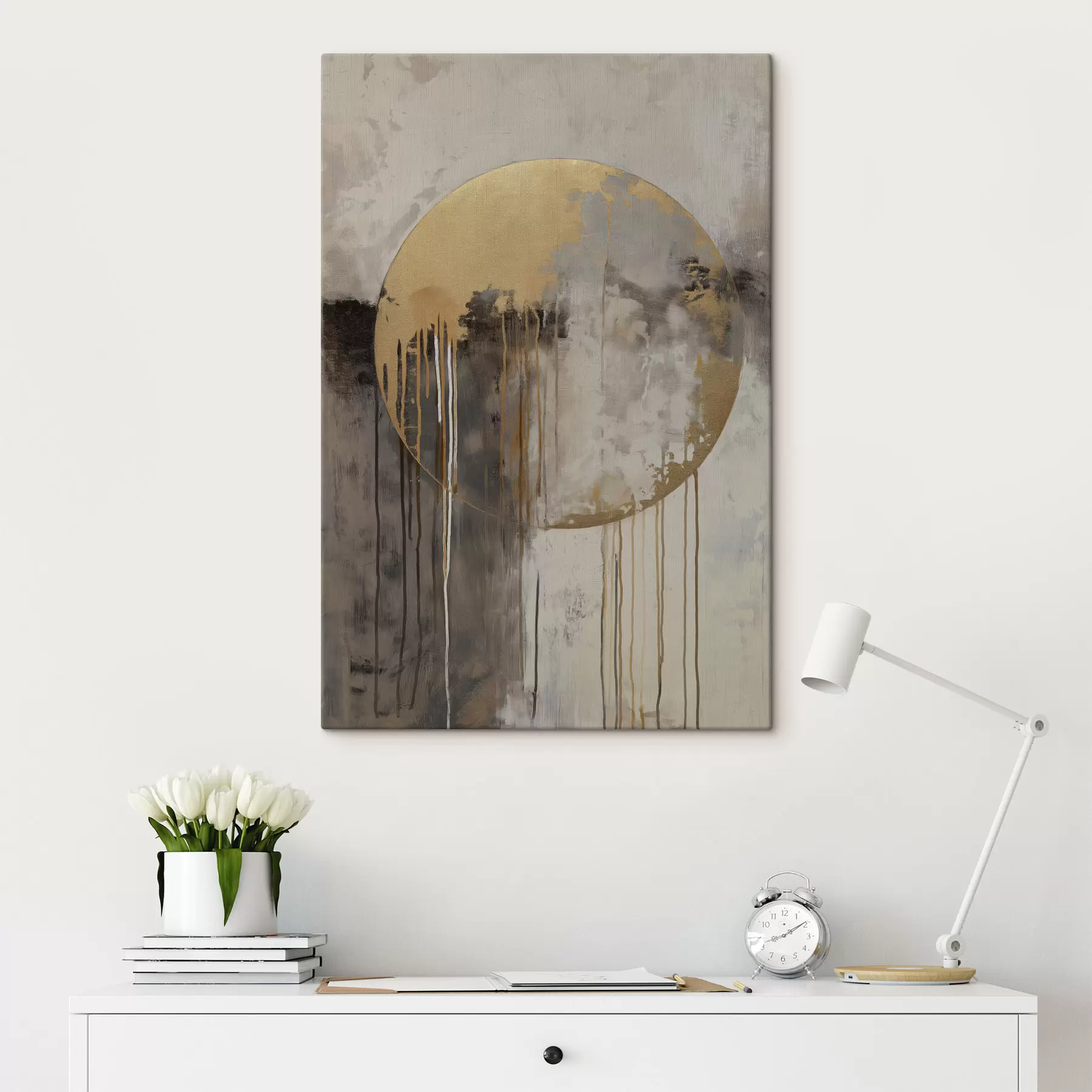 Fototapete Abstrakter Kreis s47930