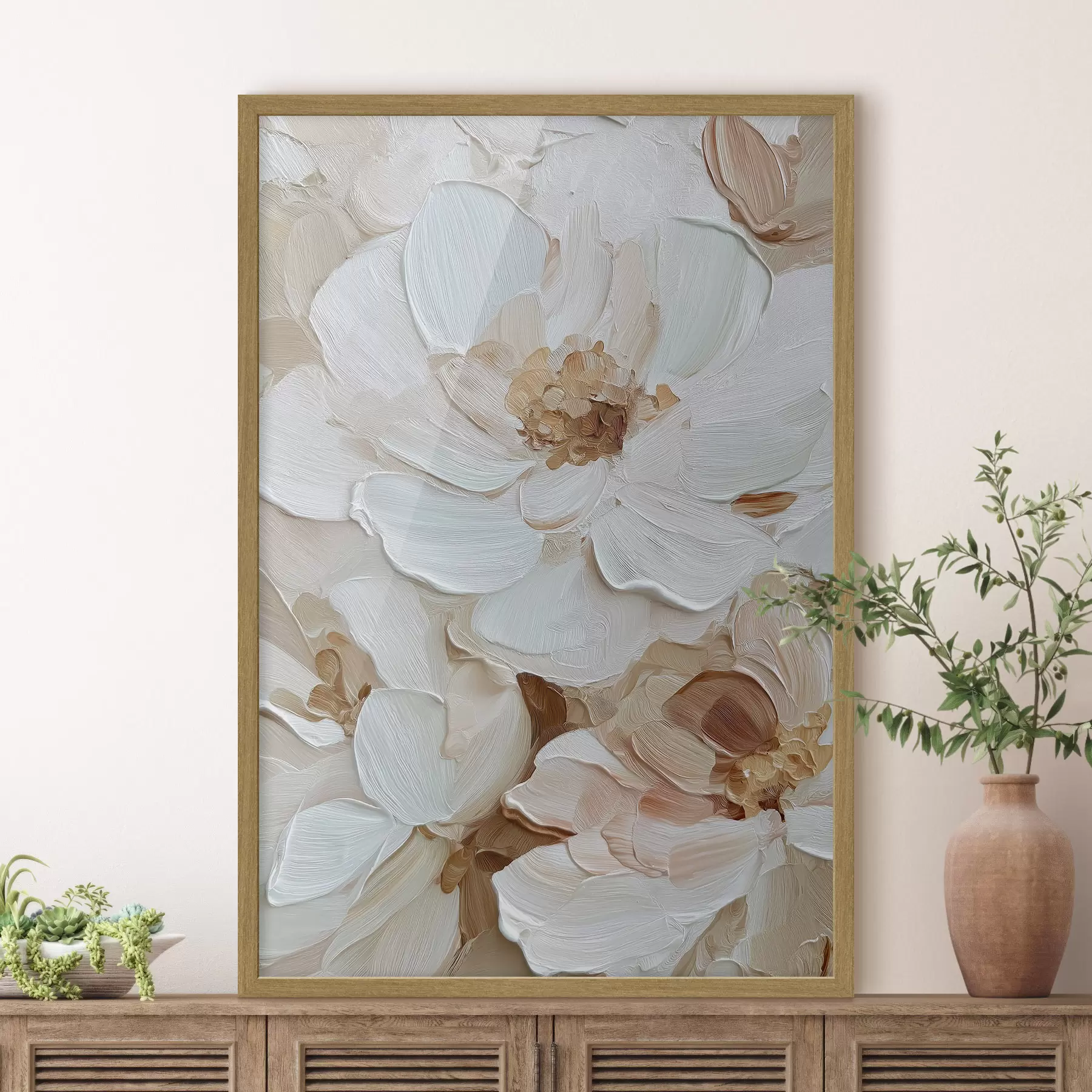 Fototapete Abstrakte Blumen f47910
