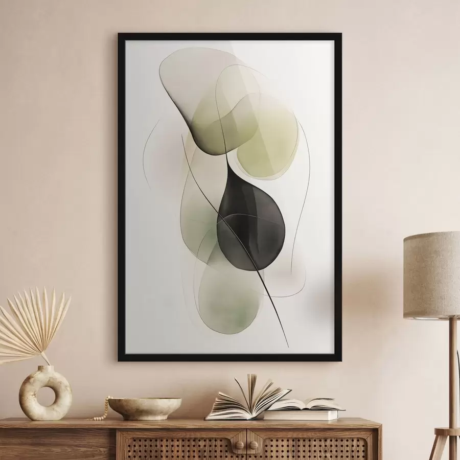 Fototapete Abstrakte Linien und Formen f47925