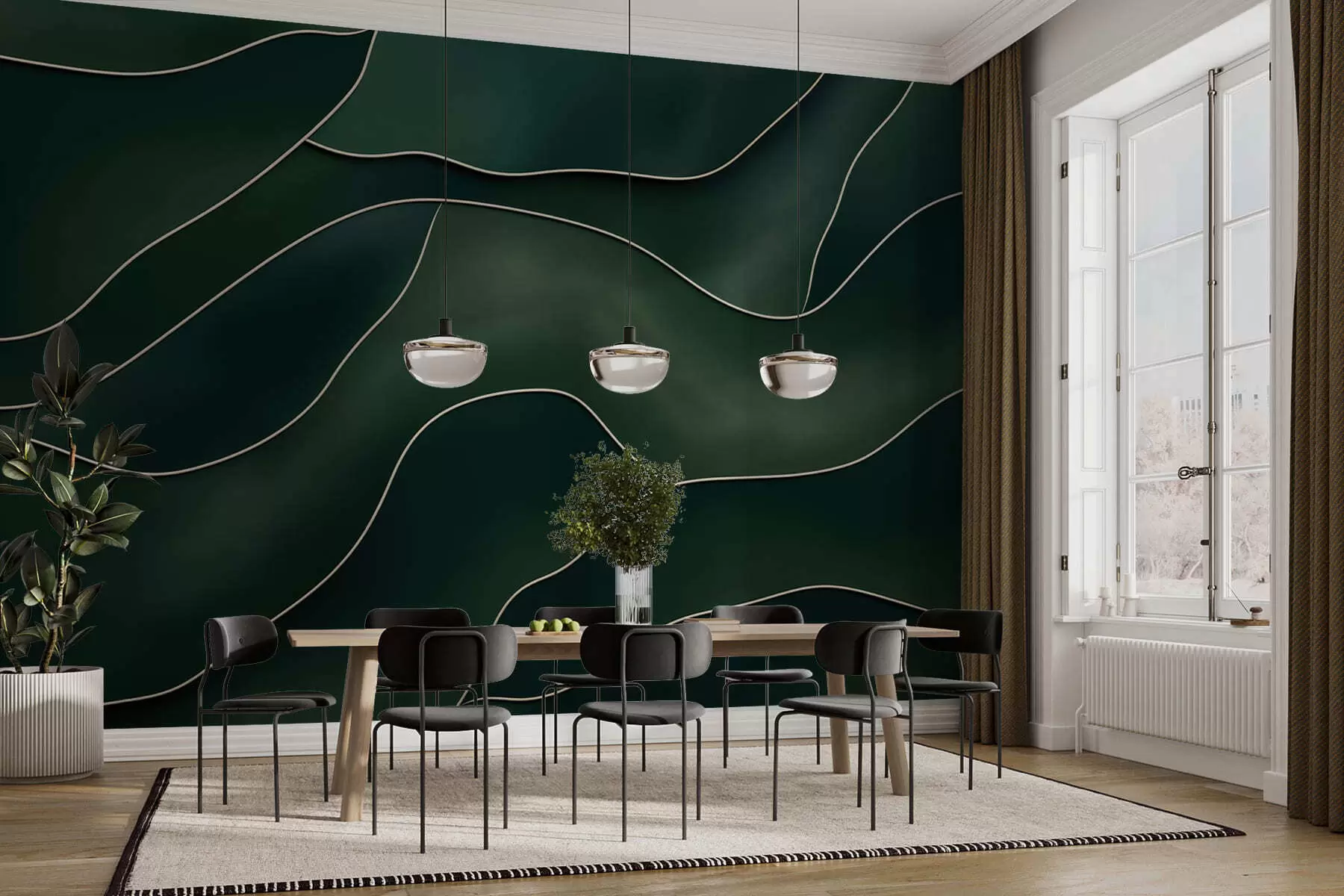 Fototapete Abstrakte Linien w05218