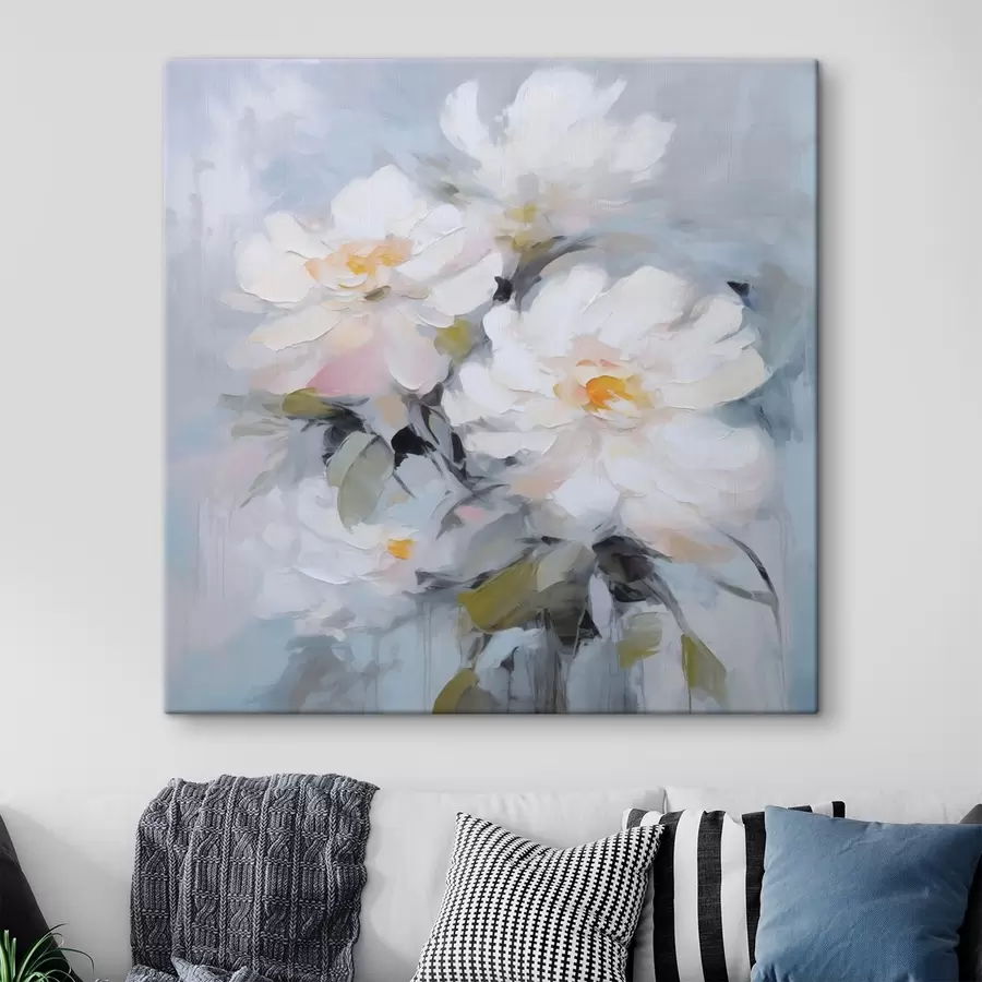 Fototapete Blumen Nachahmung Malerei s48047