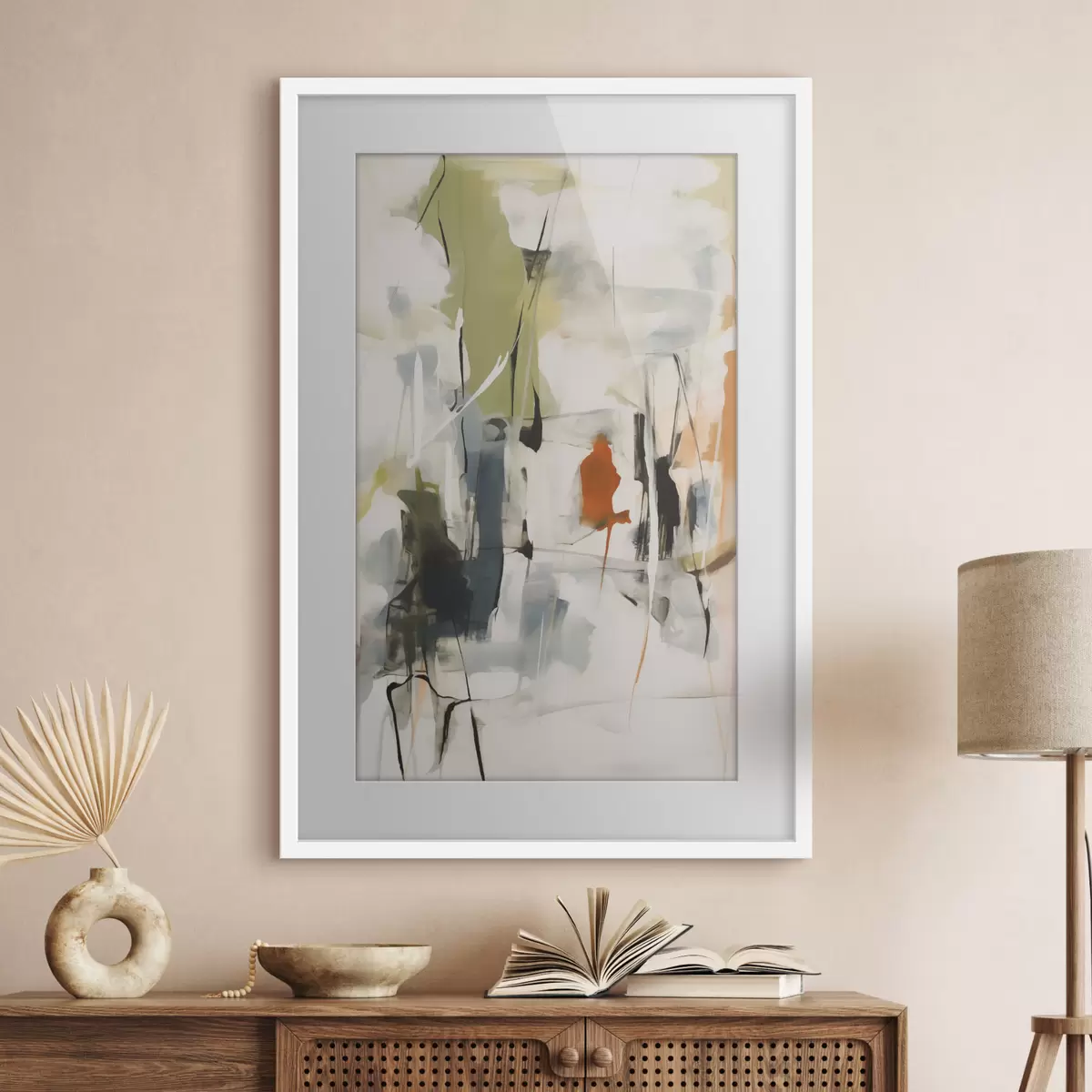 Poster Zartheit und Licht f48042