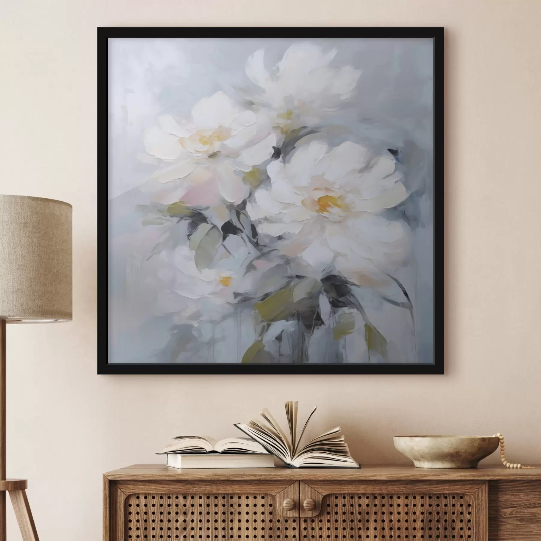 Fototapete Blumen Nachahmung Malerei f48047